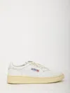 Autry Medalist Low Leather Sneakers In White