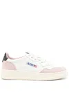 Autry Leather Sneakers With Contrast Heel Tab