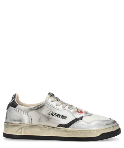 Autry Medalist Sneakers In Grey