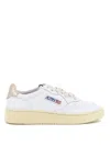 Autry Medalist Low Lace-up Sneakers In Blanco
