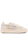 Autry Easeknit Medalist Sneakers In Beige