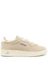 Autry Medalist Sneakers In White And Black With Suede