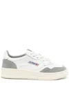 Autry Grey Medalist Sneakers In Bianco E Grigio
