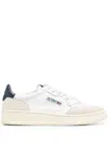 Autry Medalist Low Suede Sneakers With Breathable Design In Blue