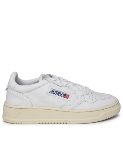 Autry Medalist' Sneakers In White Leather