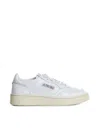 AUTRY MEDALIST SNEAKERS IN WHITE LEATHER