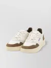 Autry Medalist Sneakers Leather Perforated Toe In Multi