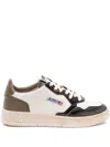 Autry Leather Medalist Low Super Vintage Sneakers In Multicolour