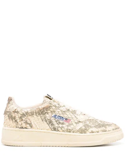 Autry Medalist Sneakers In Neutrals