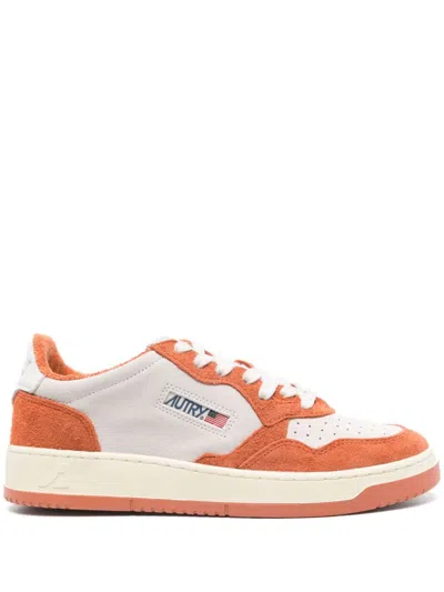 Autry Medalist Sneakers In Brown