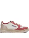 Autry "medalist Low Super Vintage" Sneakers In Pink