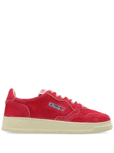 Autry Medalist Sneakers In Red
