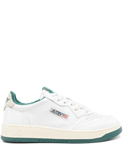 Autry Medalist Sneakers In Virgin/sponge Wht/for