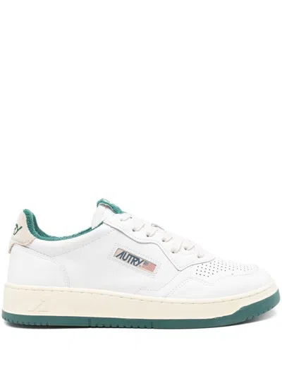 Autry Medalist Sneakers In Virgin/sponge Wht/for