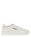 Autry White Leather Medalist Sneakers In White