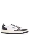 Autry Classic White Leather Sneakers In White