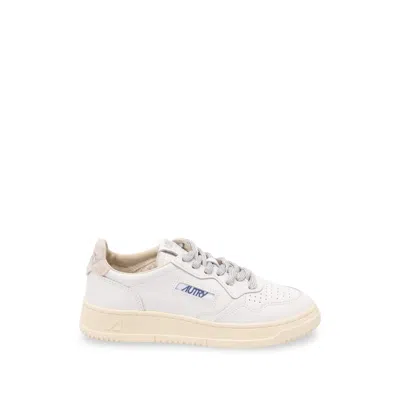 Autry Medalist Low Aulw Sw03 Woman White In Multi