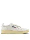 Autry Logo-patch Low-top Sneakers In White