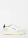 Autry Beige Lace Up Sneakers In Black