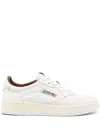 Autry Low-top Sneakers With Smooth Leather Upper And Perforated Detailing In White
