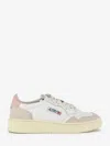 Autry Medialist Low Leather Sneakers In White
