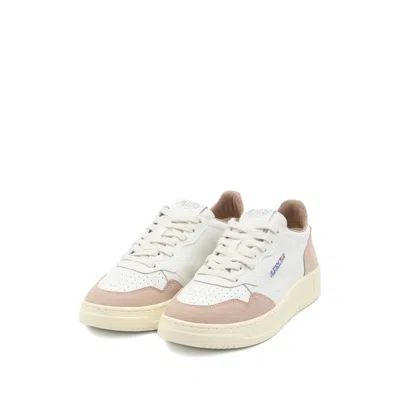 Autry Medalist Suede-panel Low-top Sneakers In Multi