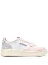 Autry Medalist Super Vintage Leather Sneakers In Multi