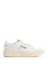 Autry Medalist Super Vintage Sneakers In White