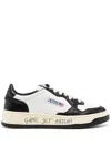 Autry Medalist Low Sneakers Gold In Black