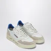 Autry Medalist Low Leather And Suede Sneakers With Lettering