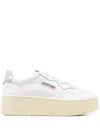 Autry Low Platform Sneaker With Contrast Sole