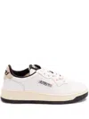Autry Medalist Trainers In Virgin/sponge Wht/blk