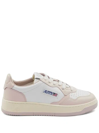 Autry Elevated Low Top Trainers For Women In White