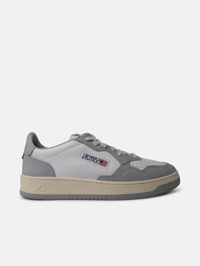 Autry Sneaker Medalist Bicolor In Grey