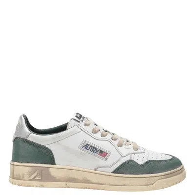 Autry Medalist Vintage Distressed Sneakers In Multi