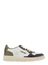Autry Leather Medalist Low Super Vintage Sneakers In White