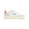 Autry White Leather Medalist Sneakers In White