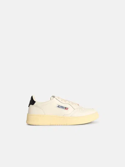 Autry 'medalist' White Leather Sneakers