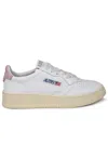 AUTRY AUTRY 'MEDALIST' WHITE LEATHER trainers