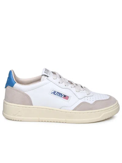 Autry 'medalist' White Leather Sneakers