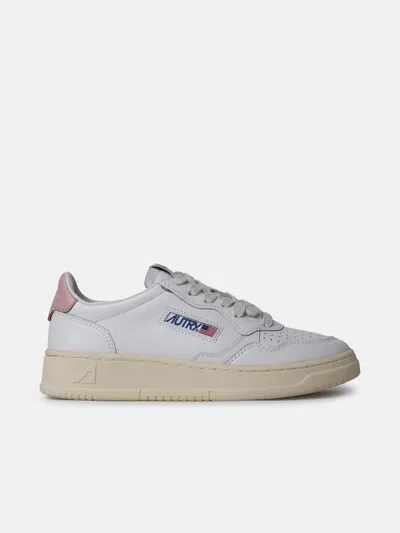 Autry 'medalist' White Leather Sneakers