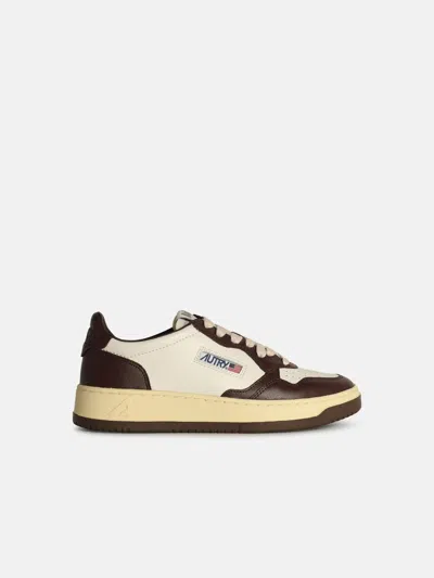 Autry 'medalist' White Leather Sneakers