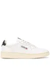 Autry Medalist Sneakers In White And Blue Leather In White