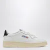 Autry Medalist White/black Trainer In White