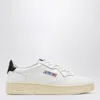 Autry Medalist Sneakers In White And Blue Leather In White