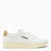 AUTRY AUTRY MEDALIST WHITE/BRONZE SNEAKERS