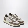 Autry Medalist White/brown Suede Sneakers