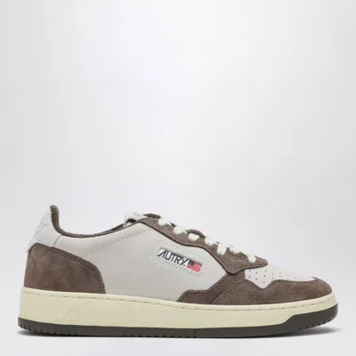 Autry Medalist White/brown Suede Sneakers