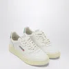 Autry Medalist White/green Trainer In White