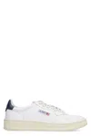 Autry Medalist Sneakers In White And Blue Leather In White